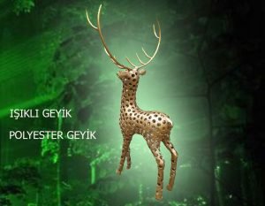 LED Işıklı Geyik