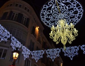 Meydan Yılbaşı Işık Süslemesi