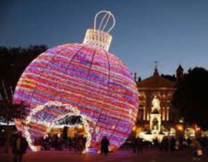 Meydan Yılbaşı Işık Süslemesi