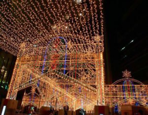 Meydan Yılbaşı Işık Süslemesi