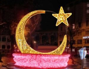 Meydan Yılbaşı Işık Süslemesi