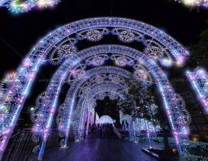 Meydan Yılbaşı Işık Süslemesi