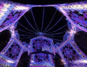 Meydan Yılbaşı Işık Süslemesi