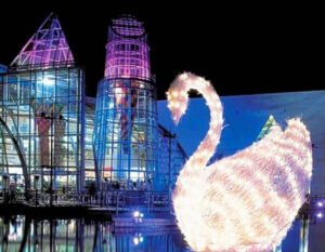 Meydan Yılbaşı Işık Süslemesi