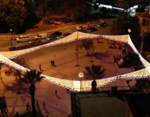 Meydan Yılbaşı Işık Süslemesi