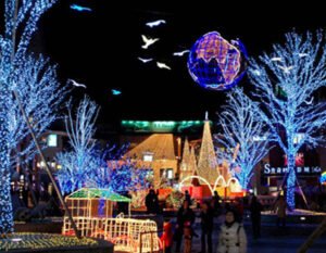 Meydan Yılbaşı Işık Süslemesi