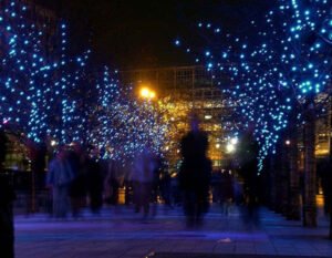 Meydan Yılbaşı Işık Süslemesi