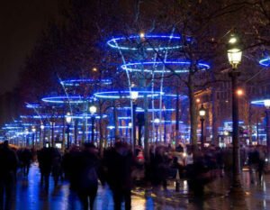 Meydan Yılbaşı Işık Süslemesi