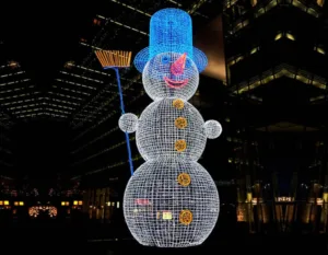 Işıklı Kardan Adam İmalatı